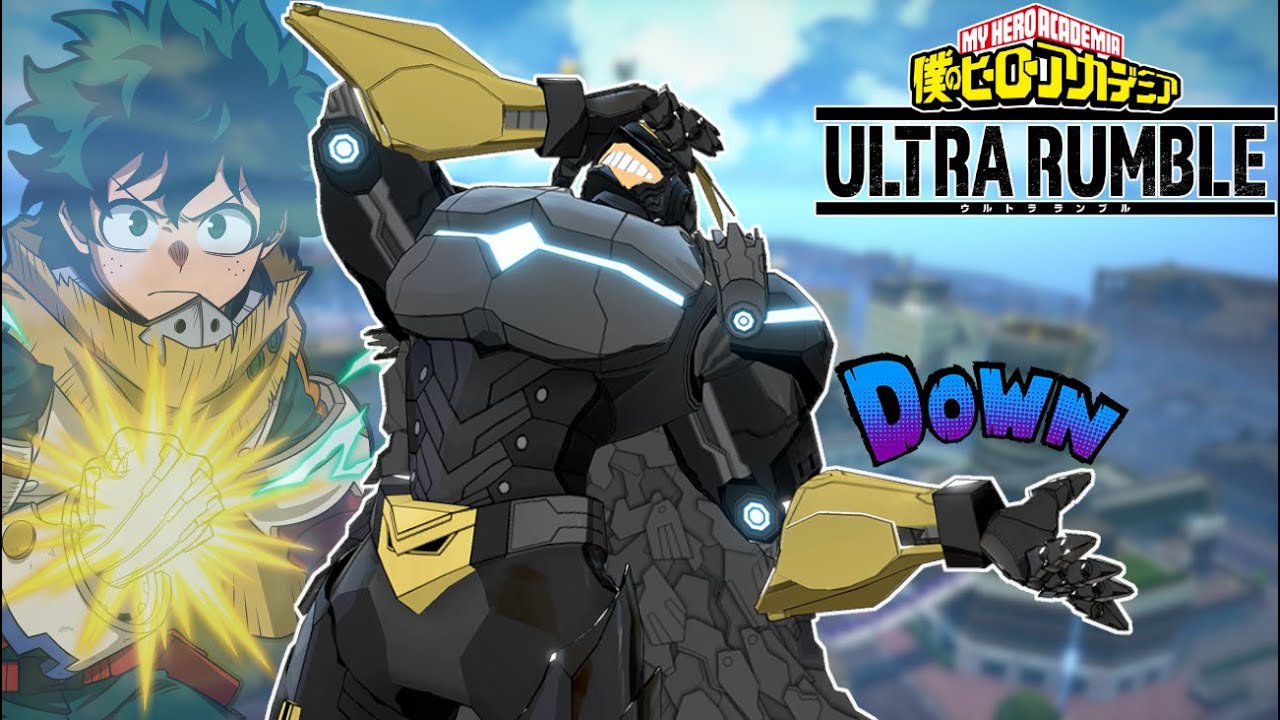Armored All Might is INSANELY FUN in My Hero Ultra Rumble