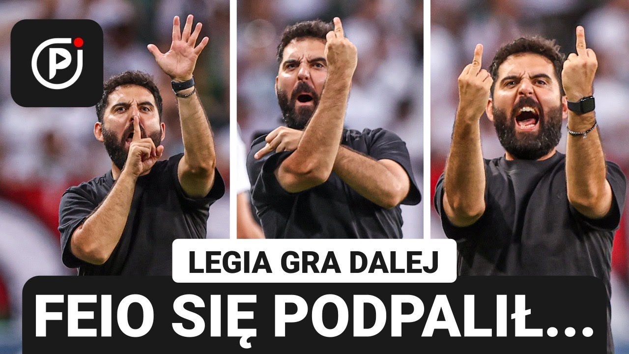 Legia wytrzyma z Feio? Feio wytrzyma z samym sobą?!?