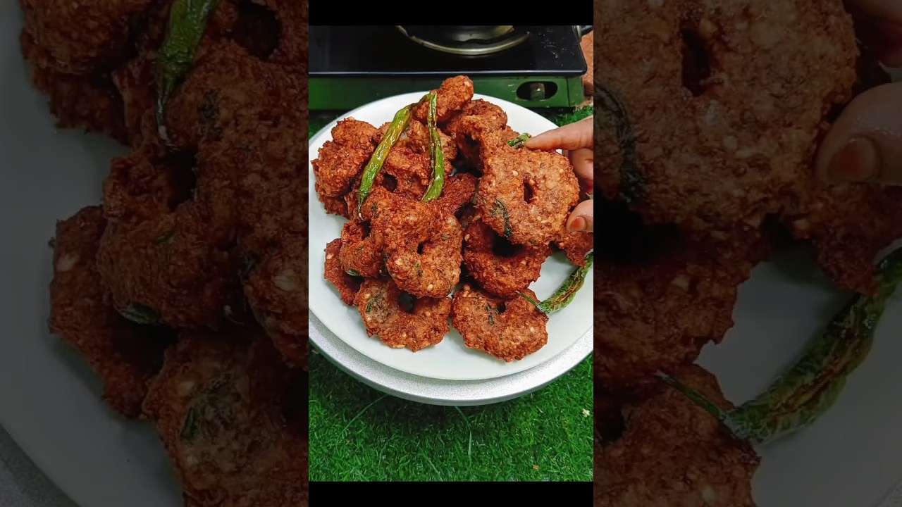 simple and tasty lobia vada recipe ✨