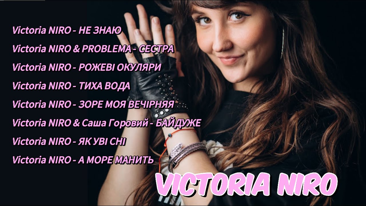 Вікторія Ніро - Збірка найкращих пісень // УКРАЇНСЬКІ ХІТИ | ТЕКСТ ПІСНІ | УКРАЇНСЬКА МУЗИКА