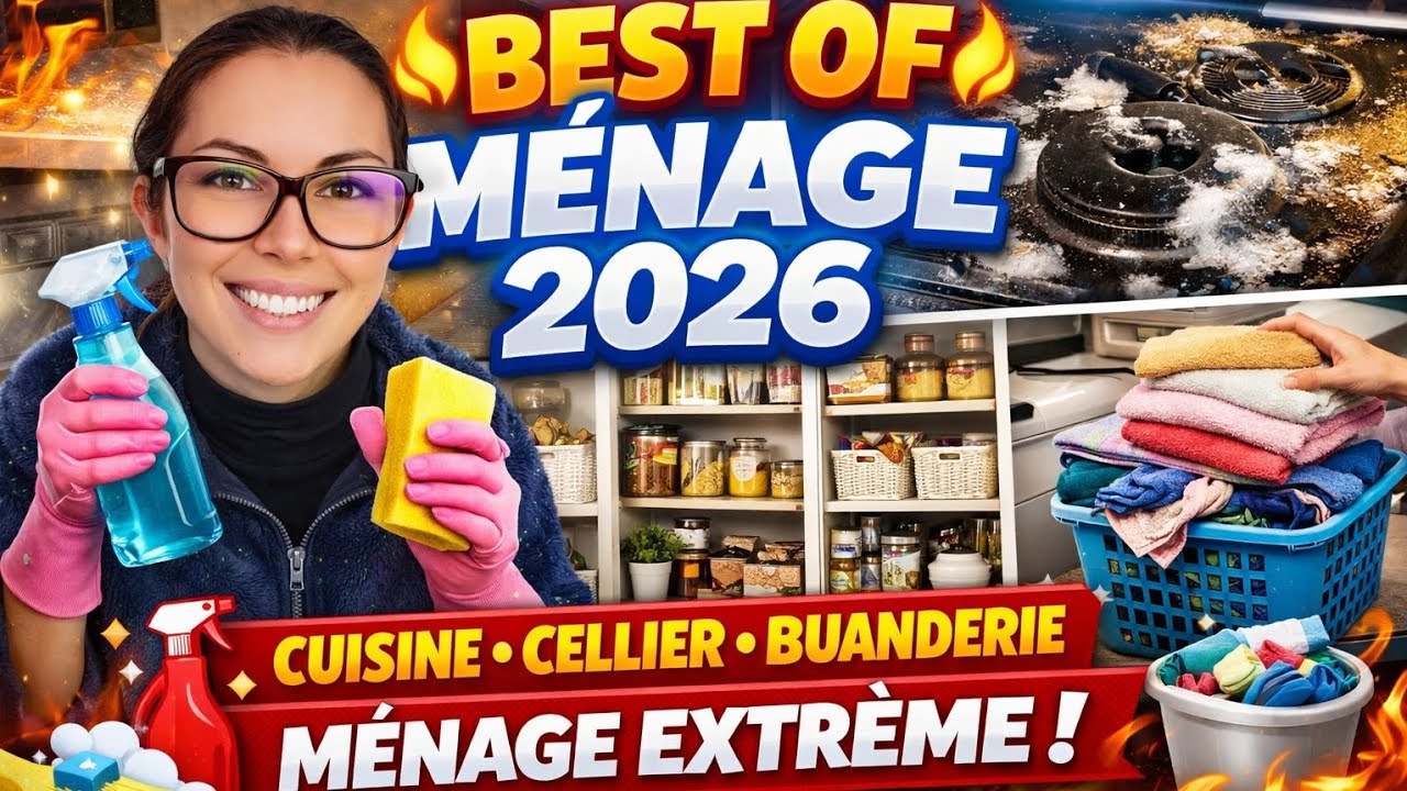 🔥 BEST OF MÉNAGE 2026 | 3 pièces transformées !