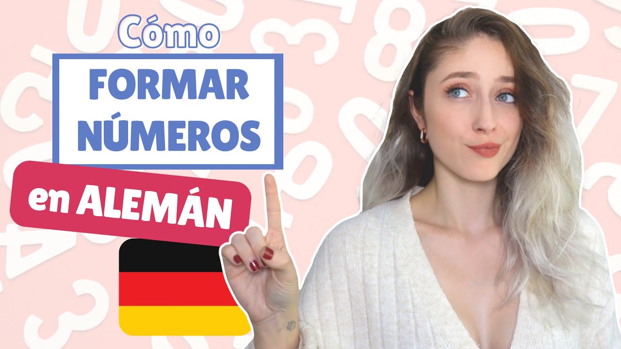 NÚMEROS en ALEMÁN: Así de fácil se forman los números 💯 | Curso de Alemán Básico 🇩🇪