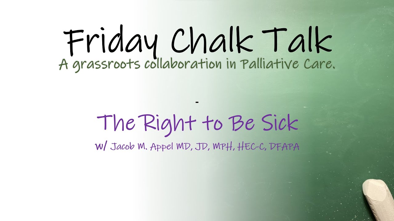 The Right to Be Sick