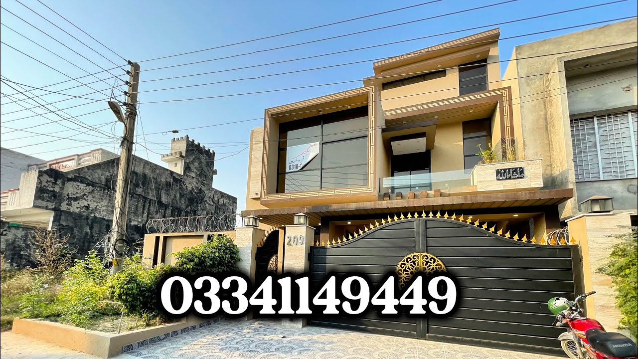 8 MARLA DOUBLE STORY HOUSE FOR SALE 