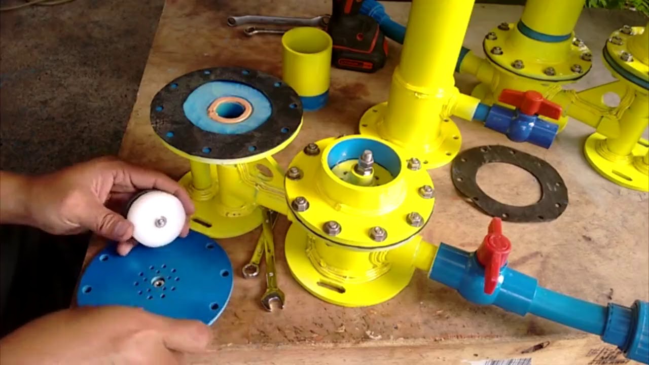 Ram Pump Info Series Part 1 ---  How to Assemble a Gilman water Ram Pump