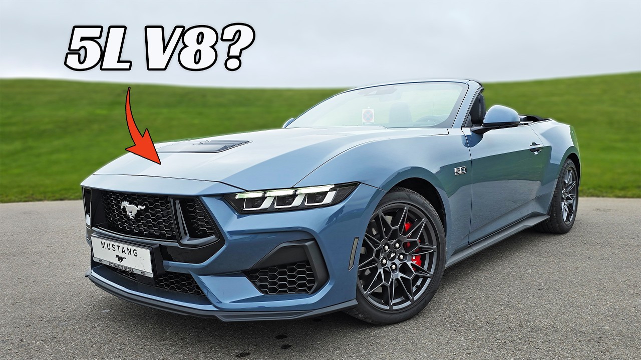 2024 Ford Mustang Cabriolet: Oben ohne im V8! - Review, Fahrbericht, Test