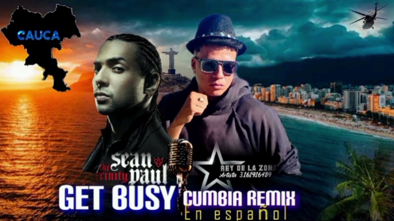 Rey de la Zona ★ Get Busy (Cumbia Remix Oficial 2025)