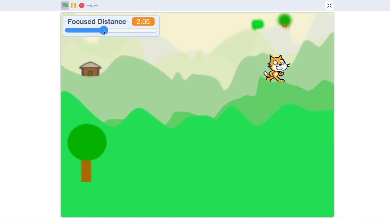 How to Add Depth of Field to a Parallax Effect in Scratch | Scratch Tutorial!