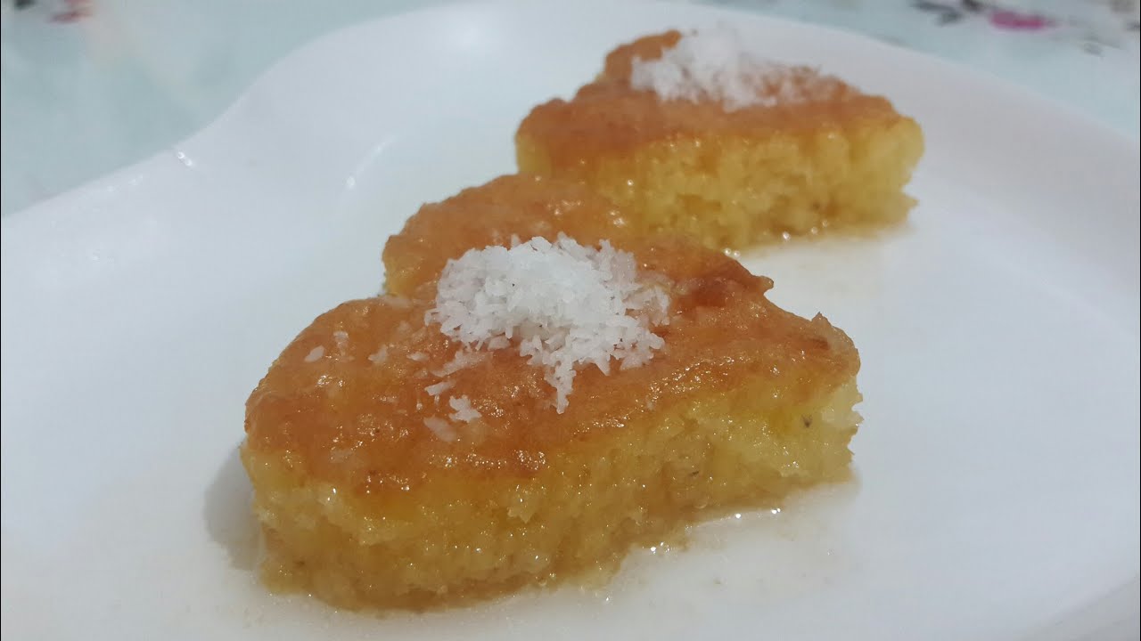 Glutensiz Revani Tarifi | Gluten-Free A Sweet Turkish Classic ”Revani” ( Sweet Semolina Pastry )