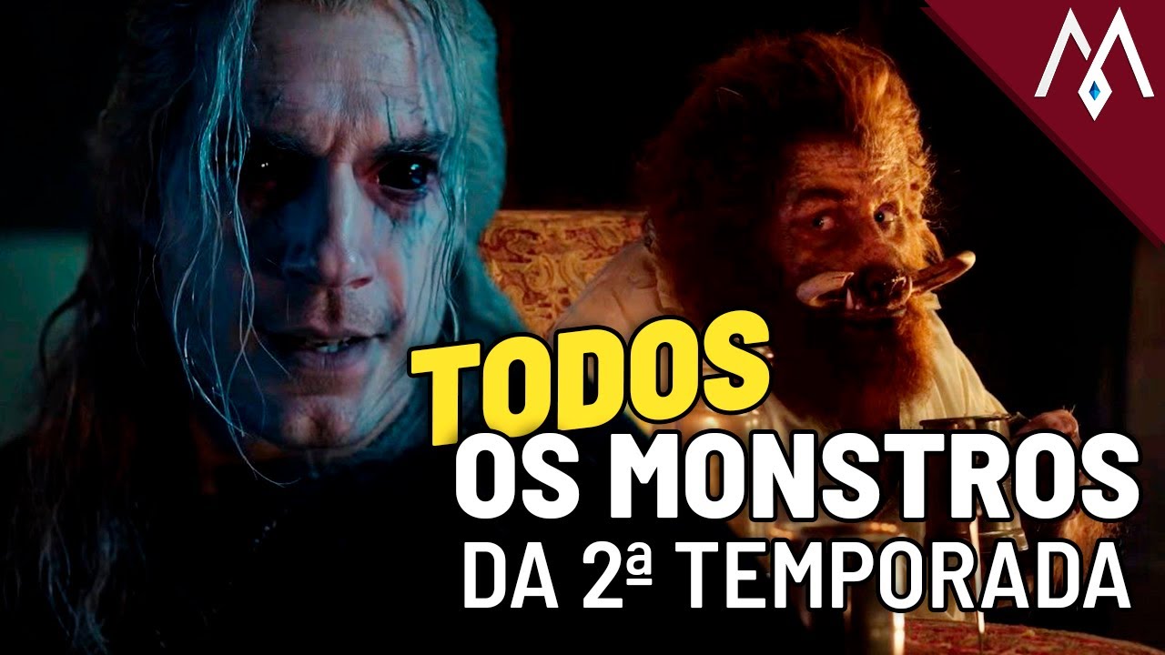 Todos os MONSTROS da 2&ordf; temporada de THE WITCHER