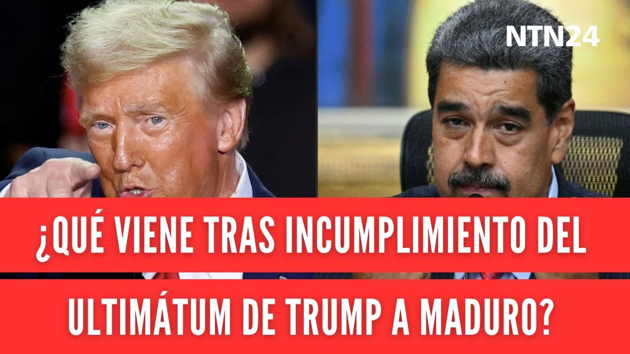 ¿Qué viene tras incumplimiento del ultimátum de Trump a Maduro para que deje el poder en Venezuela?