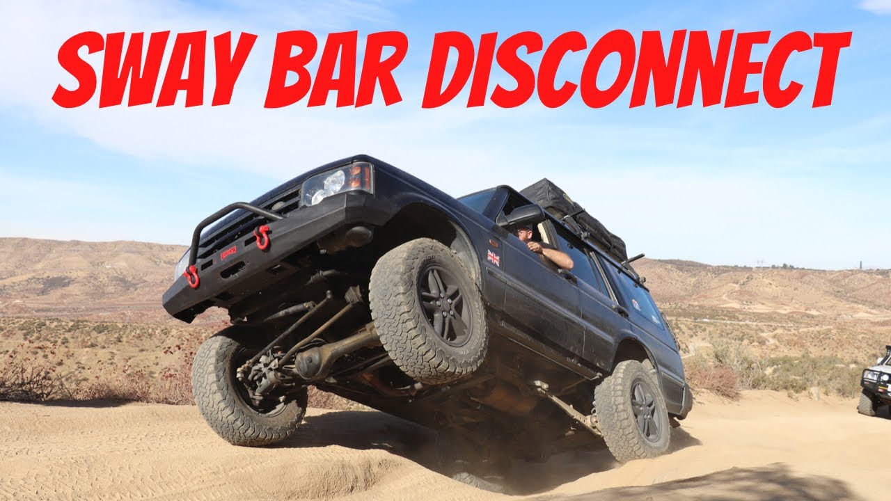 Sway Bar Disconnect For Your Land Rover Discovery 2