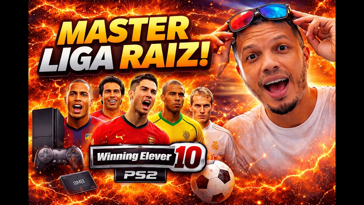 🔴⚽ Master liga zero no Play 2 🔥 Winnning eleven 10 / Pes 6