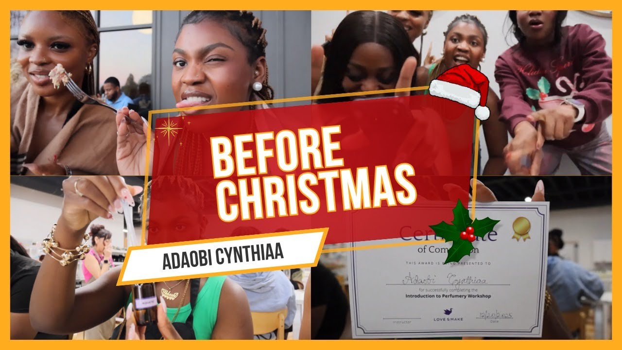 Before Christmas Day Vlog | Hair, Shopping, Gifts & Holiday Vibes | Adaobi Cynthiaa | 2025
