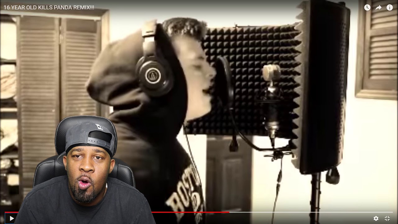 16 YEAR OLD IAMTHEREALAK KILLS PANDA REMIX!!! My Reaction