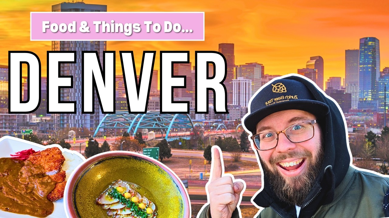Denver Vlog | Food, Psychedelic Churches & Michelin Star Tacos