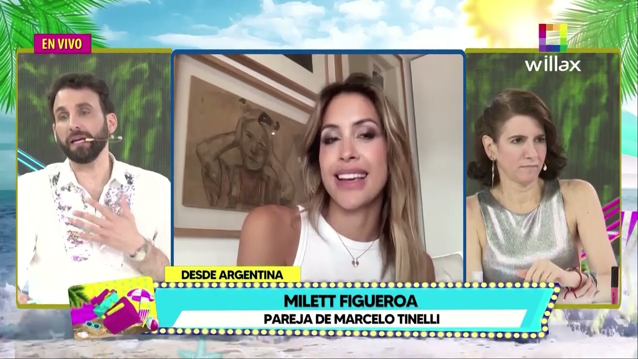 Amor y Fuego - ENE 16 - MILETT FIGUEROA SOBRE MARCELO TINELLI: 