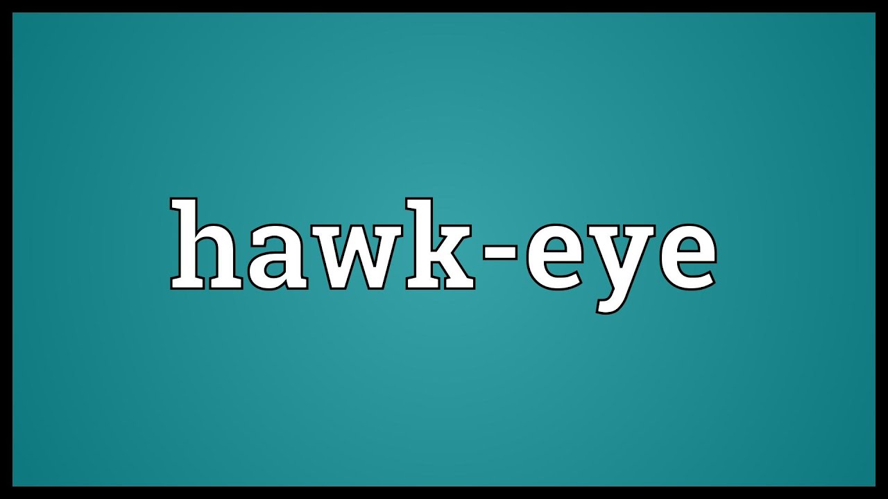 Hawk-eye Meaning