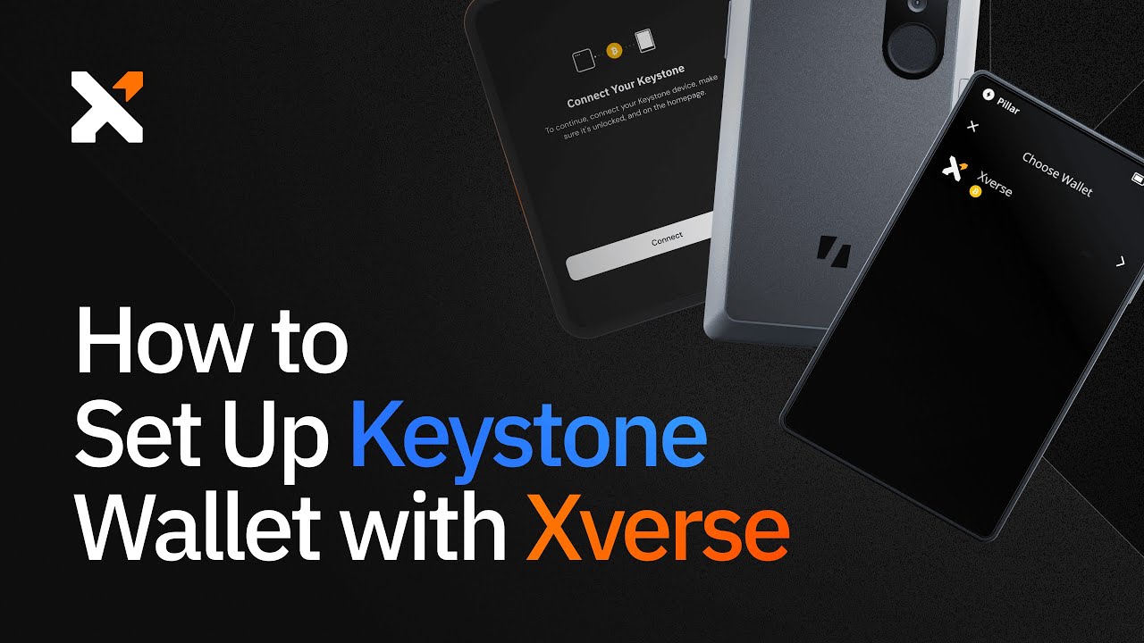 How to Set Up Keystone Cold Wallet with Xverse for Bitcoin, Runes, Ordinals, & BRC-20 Storage.