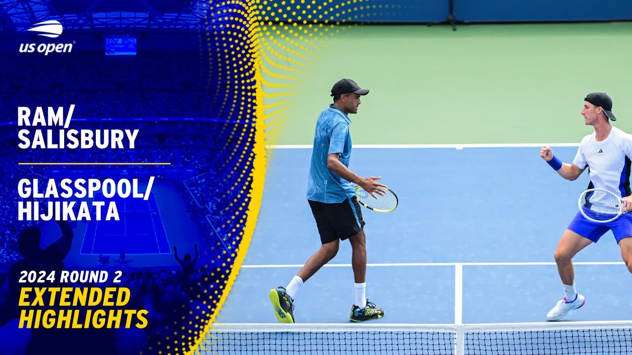 Ram/Salisbury vs. Glasspool/Hijikata Extended Highlights | 2024 US Open Round 2