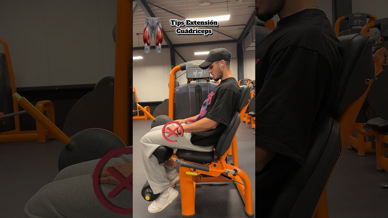 Tips para dominar las extensiones de cu&aacute;driceps y maximizar resultados