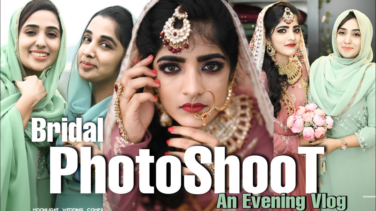ഒരു photoshootinu പിന്നിലുള്ള എടങ്ങേറുകൾ കാണണോ 🙄😲| Bridal Makeover And Photoshoot |Evening Vlog