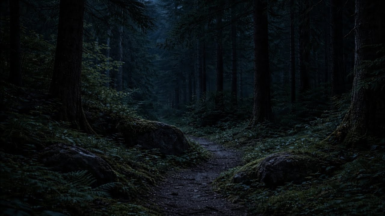 Relaxing Forest Night – Calm Your Mind for Sleep
