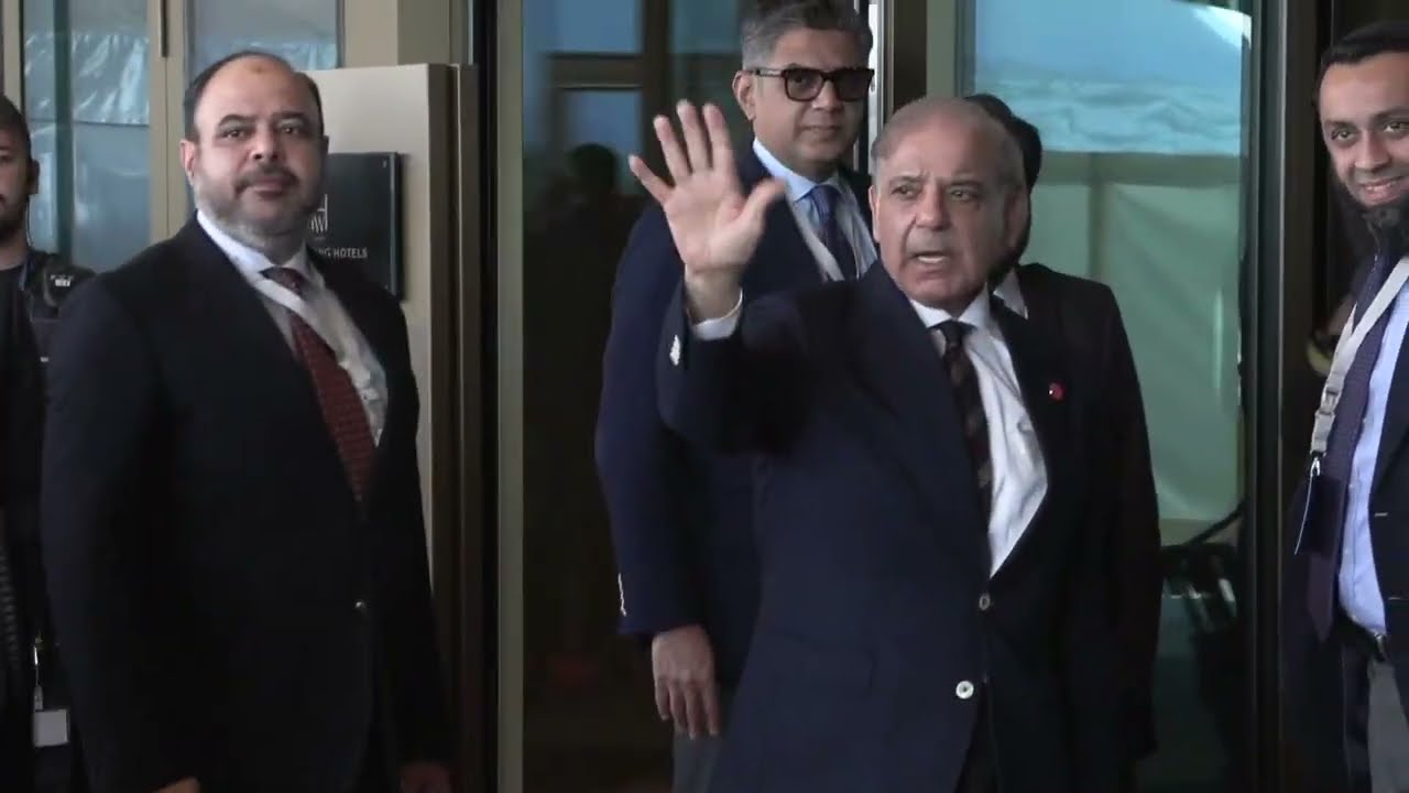 Prime Minister Muhammad Shehbaz Sharif Arrives in Zurich for High-Level Peace Talks 🇵🇰🇨🇭