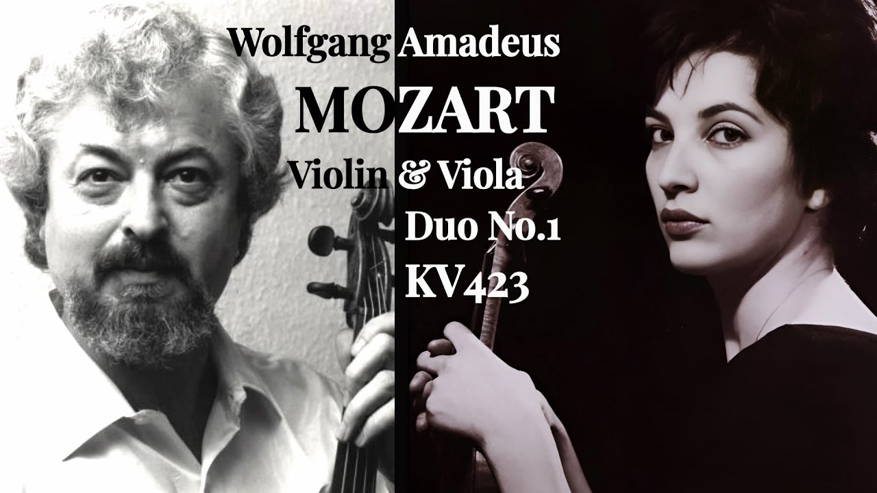 W.A. Mozart | Violin & Viola Duo No.1 - Suna Kan & Ruşen Güneş