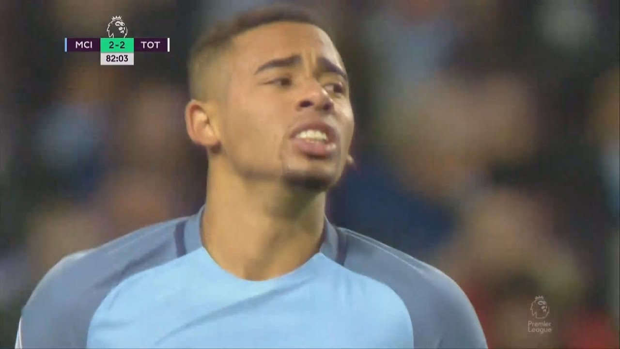 ESTREIA DE GABRIEL JESUS NO MANCHESTER CITY (21/01/2017)