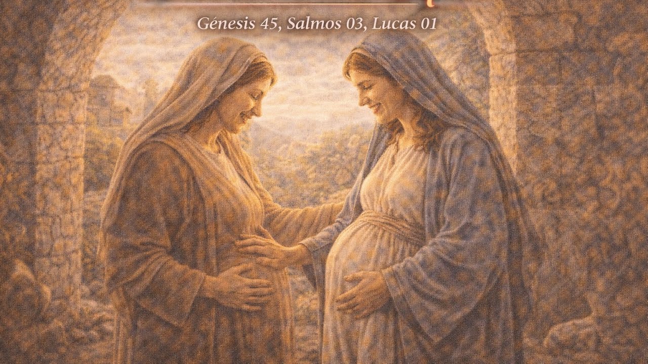 Leitura da Bíblia: Gênesis 45, Salmos 03, Lucas 01
