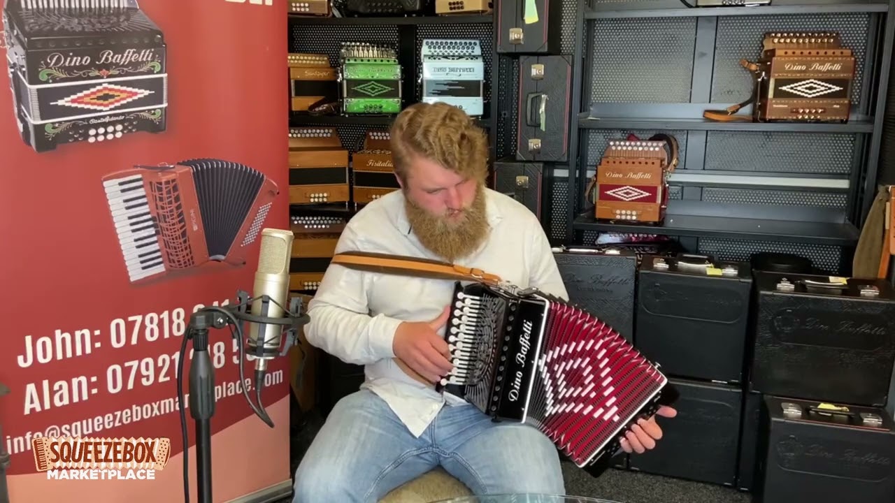Will Allen - Dino Baffetti Black Pearl III GC Melodeon
