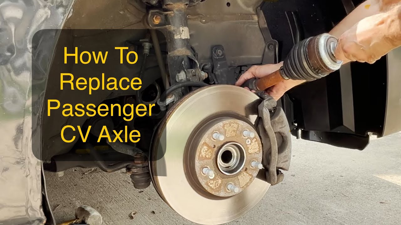 Replace passenger CV axle on a 9th generation Honda Civic (2012 - 2015)