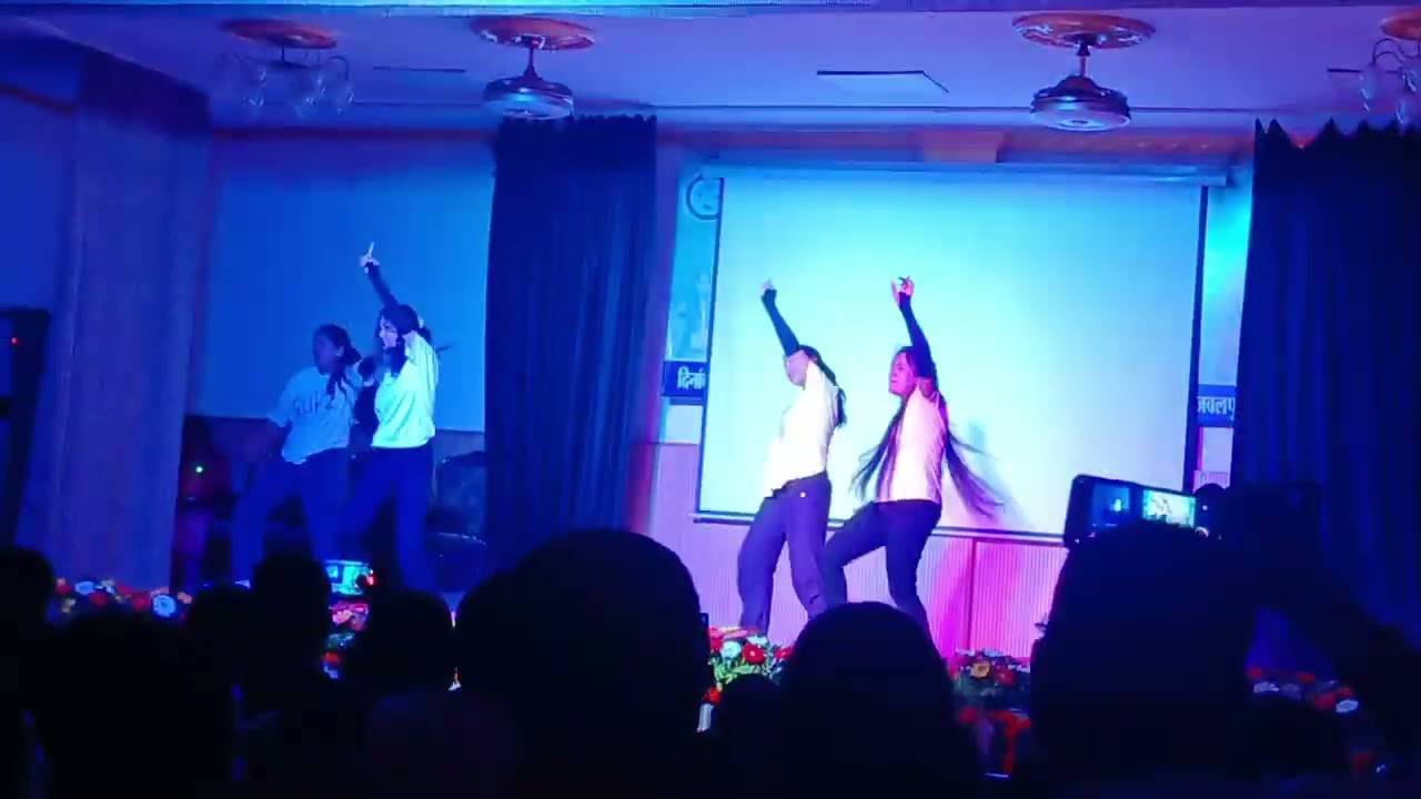 cultural programmes bollywood group dance video 3rd year boys and girls vety.college jbp.