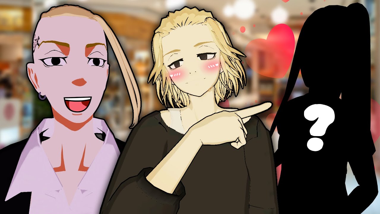 DRAKEN PROCURA NAMORADA PARA MIKEY NO SHOPPING! (TOKYO REVENGERS VR)