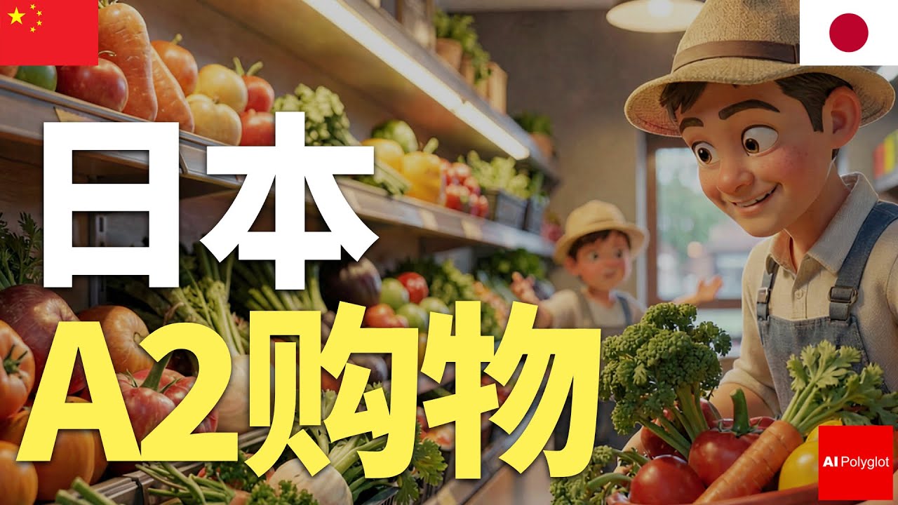 日本A2购物 | 听力练习 | 带平假名 | 学习日语