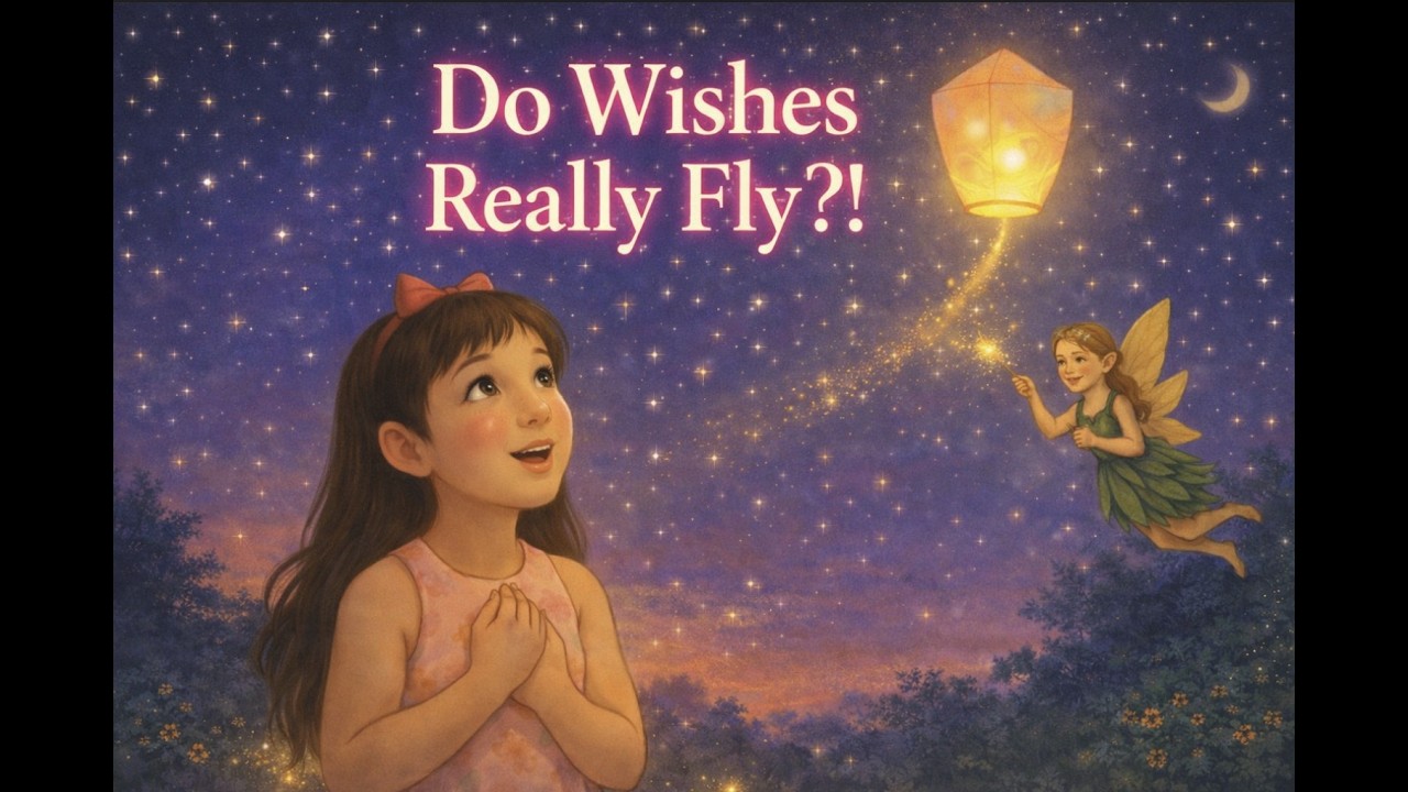 ✨ When Fairies Send Wishes Into the Sky ✨ | Gentle Bedtime Story