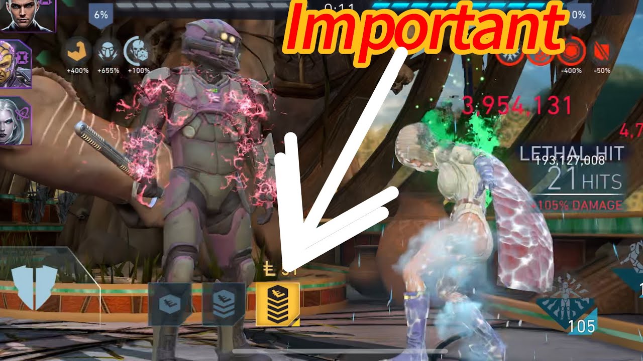Лакс Лютор 3⭐️ 1 Gear 2 Billion Damage Injustice 2 Mobile