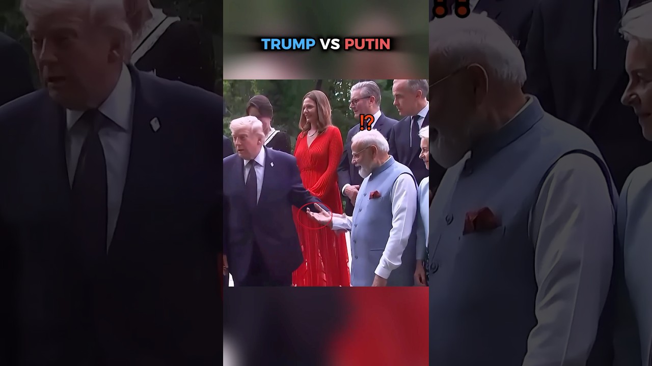 Trump with Modi 😳 vs Putin with Modi 🤝 | Watch the Difference 😨