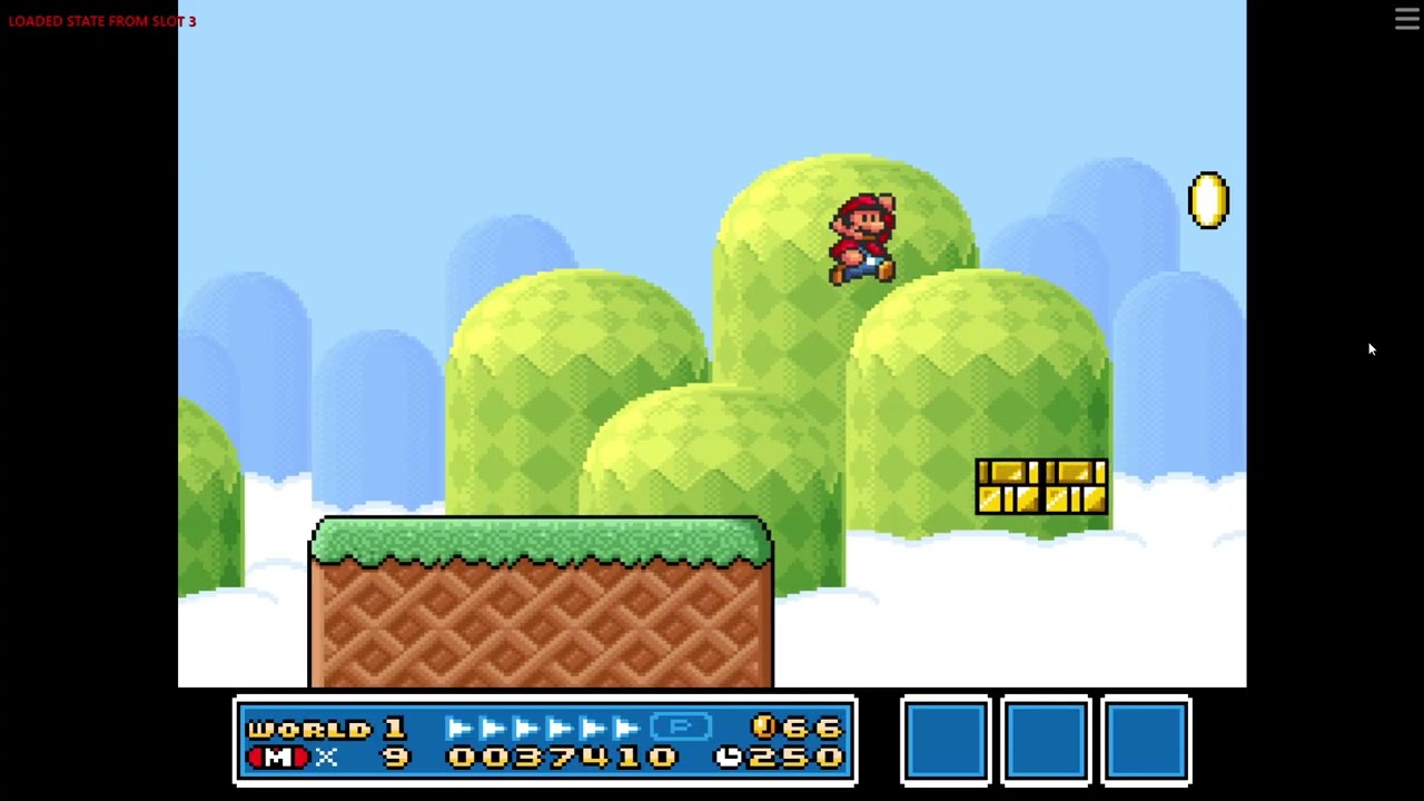 Super Mario All Stars SMB3 Hack World 1