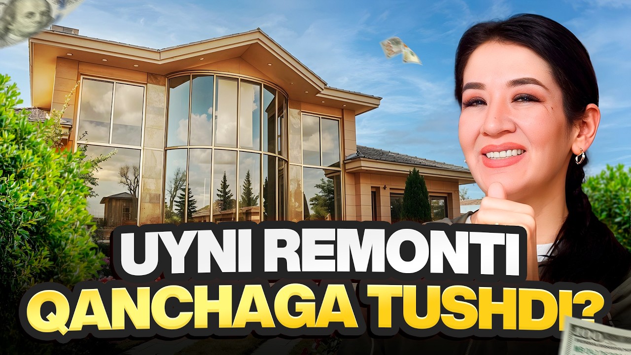 3 Xonali Uyimni Remont qildim, qanchaga tushdi?