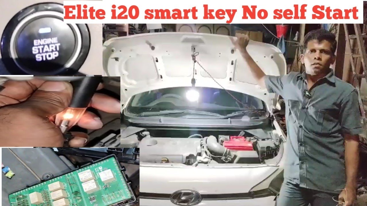 Hyundai Elite i20 CRDI Smart Key No Crank No Self Start Fault Finding