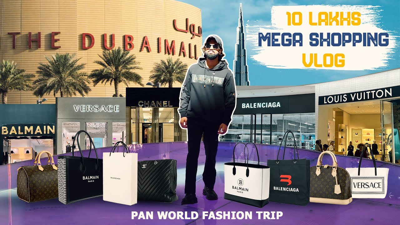 Pan World 10 LAKHS Shopping From The *COSTLIEST-MALL* DUBAI MALL...🌎#panworldfashiontrip