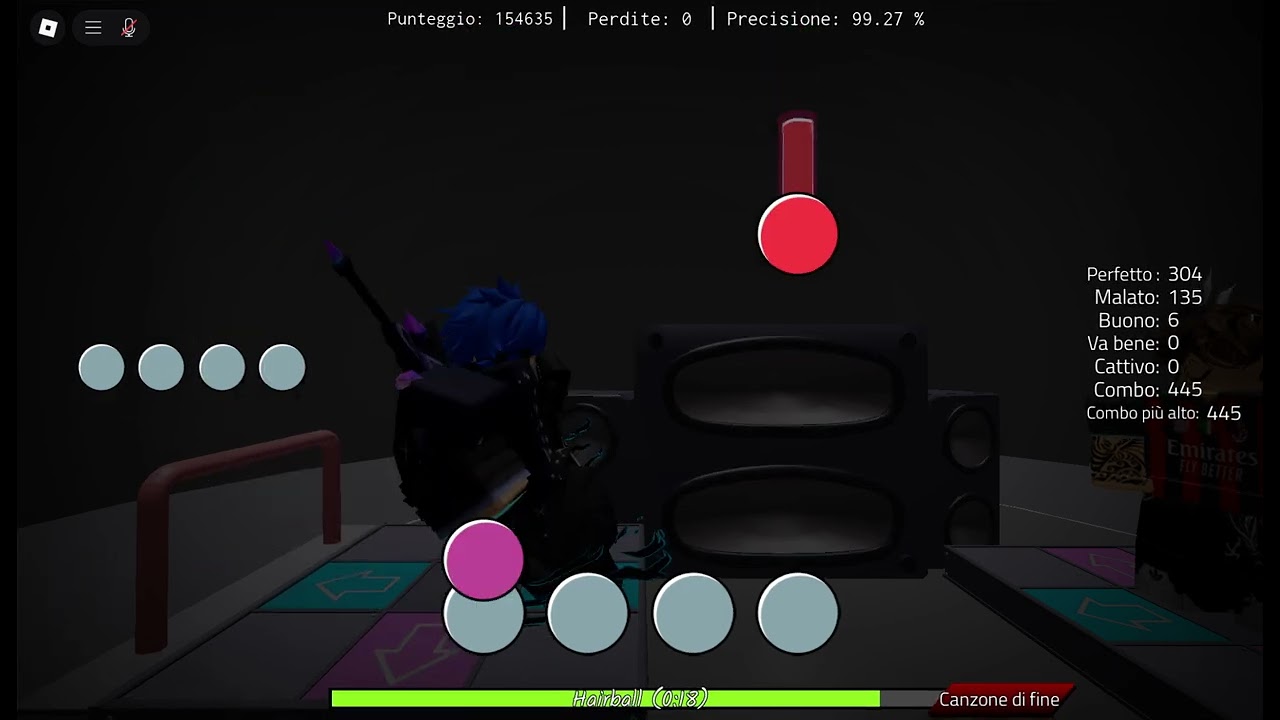 Roblox basically Fnf remix random gameplay