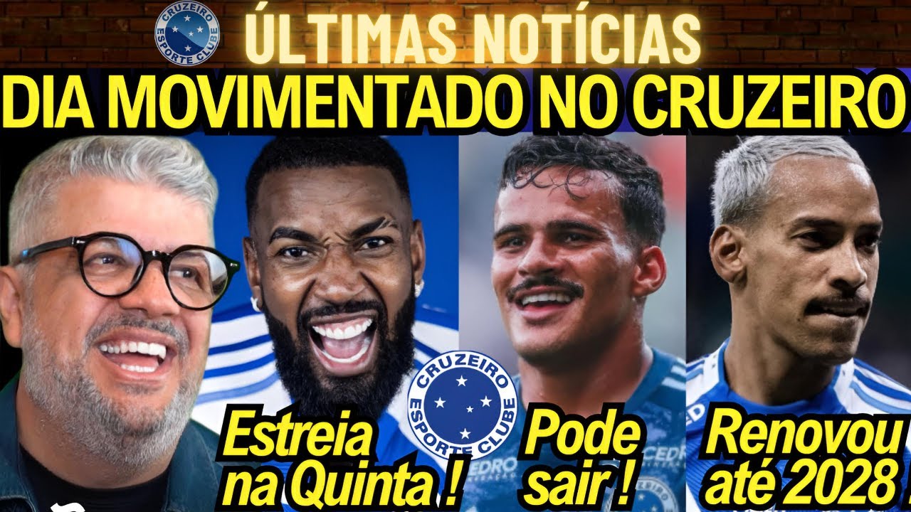 🦊DIA MOVIMENTADO NO CRUZEIRO! IMPRENSA ESPORTIVA TRAZ INFORMAÇÕES QUENTES DO CRUZEIRO.