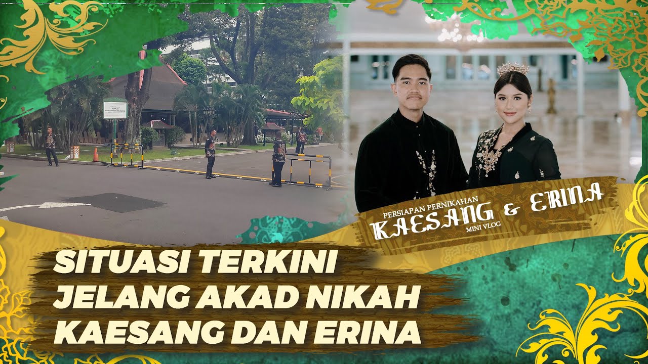 Begini Situasi Jelang Akad Nikah Kaesang dan Erina di Royal Ambarrukmo Yogyakarta