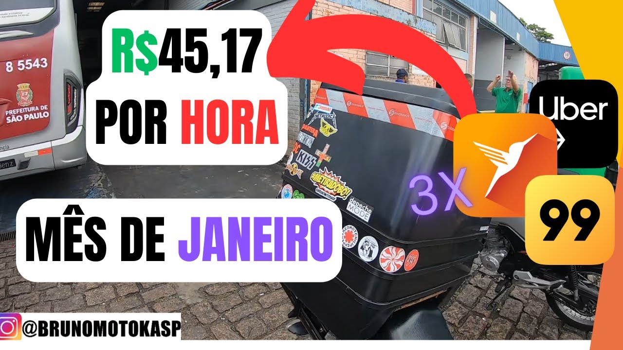 Como Está Sendo Trabalhar em Janeiro? | Lalamove, Uber e 99