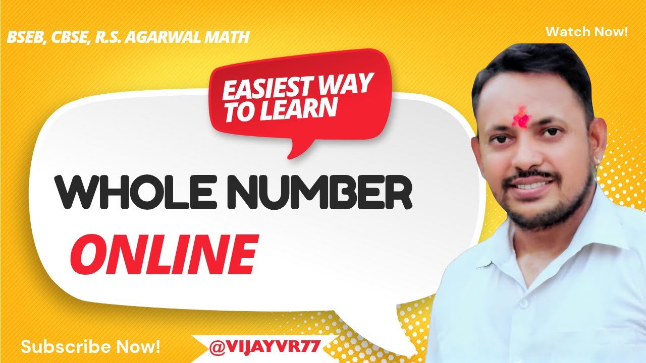 Whole Number |BSEB |CBSE