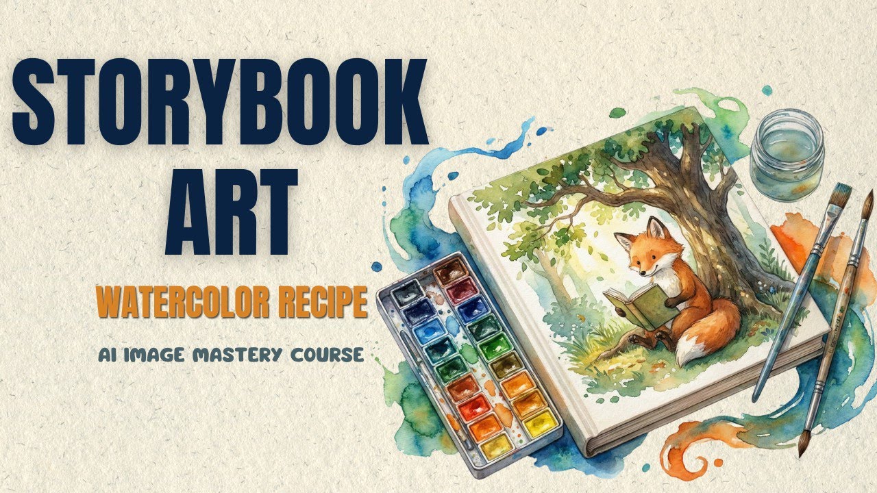 Class 6: AI Storybooks Ka Secret: Watercolor 