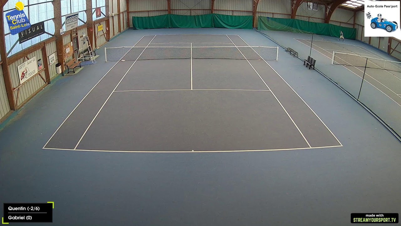 Court 4 : Quentin (-2/6) 🆚 Gabriel (0)